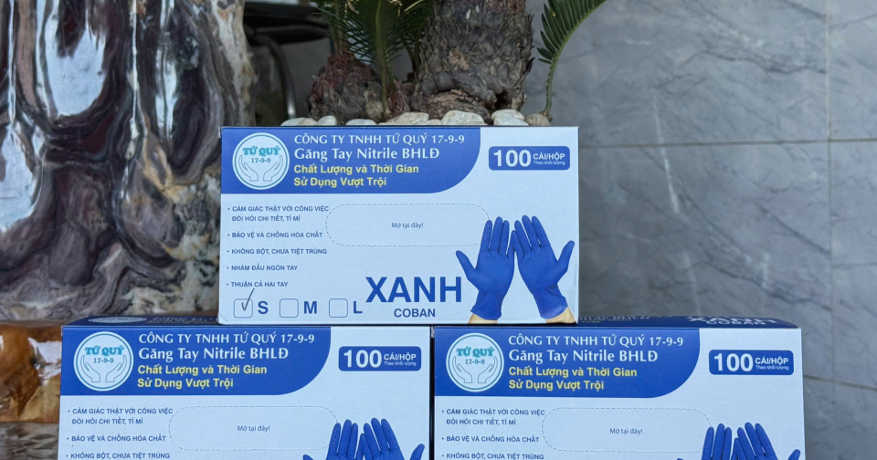 ỨNG DỤNG CỦA GĂNG TAY CAO SU NITRILE XANH COBAN